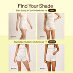 Self Tanner Light and Medium shade guide