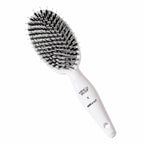 HAIRtamin Miracle Brush – White Boar Bristle Detangling Hair Brush – White