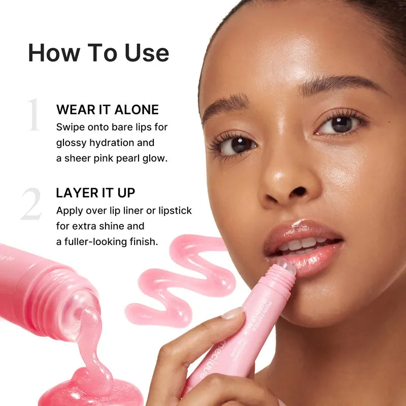Medicube PDRN Peptide Glossy Lip Balm – Hydrating Plumping Jelly Gloss