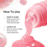 Medicube PDRN Peptide Glossy Lip Balm – Hydrating Plumping Jelly Gloss