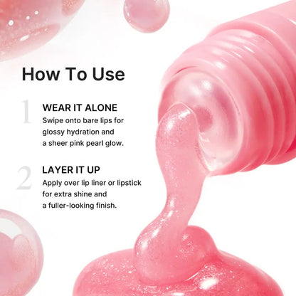 Medicube PDRN Peptide Glossy Lip Balm – Hydrating Plumping Jelly Gloss