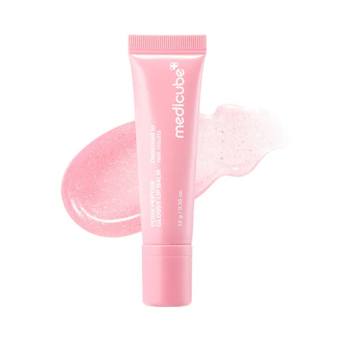 Medicube PDRN Peptide Glossy Lip Balm – Hydrating Plumping Jelly Gloss