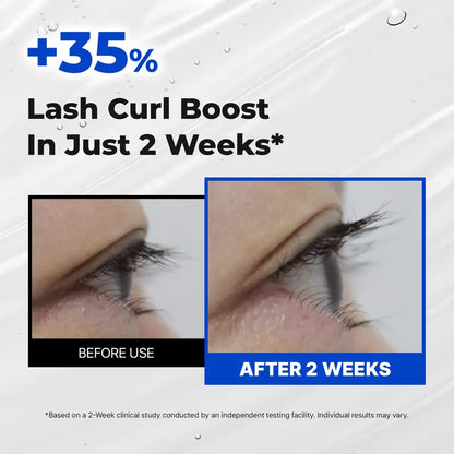 Supplier-provided lash curl comparison image