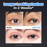 Supplier-provided lash appearance comparison image