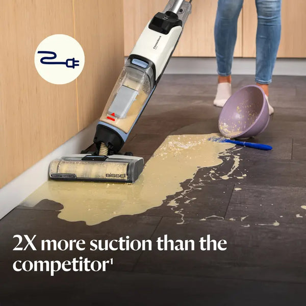 All-in-One Floor Cleaner, Vacuums & Mops Simultaneously, Pet Hair & Hard Floors, ZeroGap™ Baseboard Cleaning, Corded, 4111A