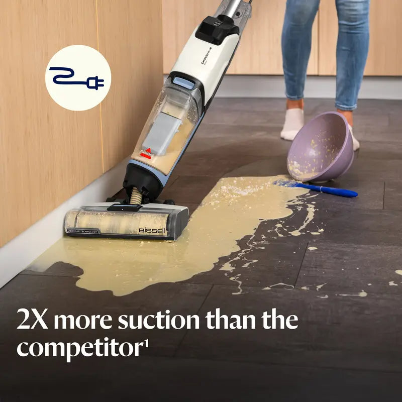 All-in-One Floor Cleaner, Vacuums & Mops Simultaneously, Pet Hair & Hard Floors, ZeroGap™ Baseboard Cleaning, Corded, 4111A