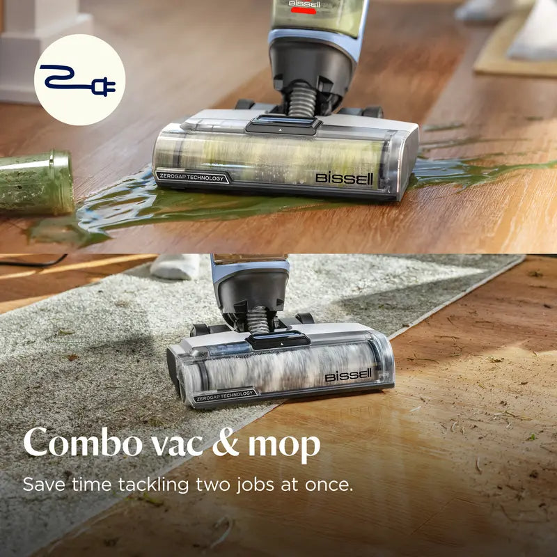 All-in-One Floor Cleaner, Vacuums & Mops Simultaneously, Pet Hair & Hard Floors, ZeroGap™ Baseboard Cleaning, Corded, 4111A