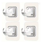 Drill-Free Curtain Rod Brackets