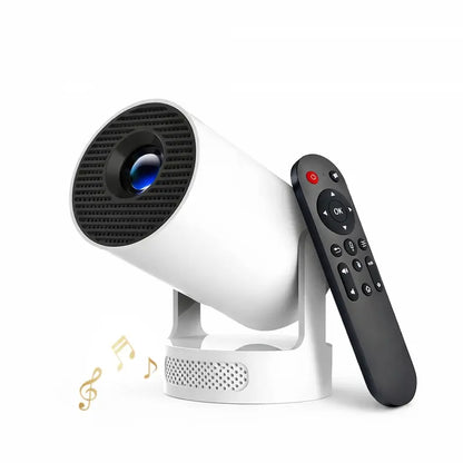 HY300 Pro+ Portable Mini Projector – 130" Home Cinema Projector with WiFi & Bluetooth