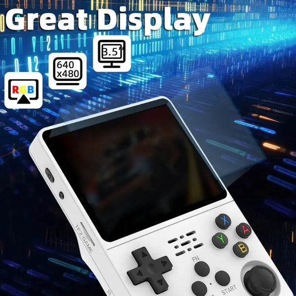 WUDS R36S Retro Video Handheld Console Linux System 3.5 in IPS Screen