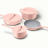 Ceramic cookware set in Blush