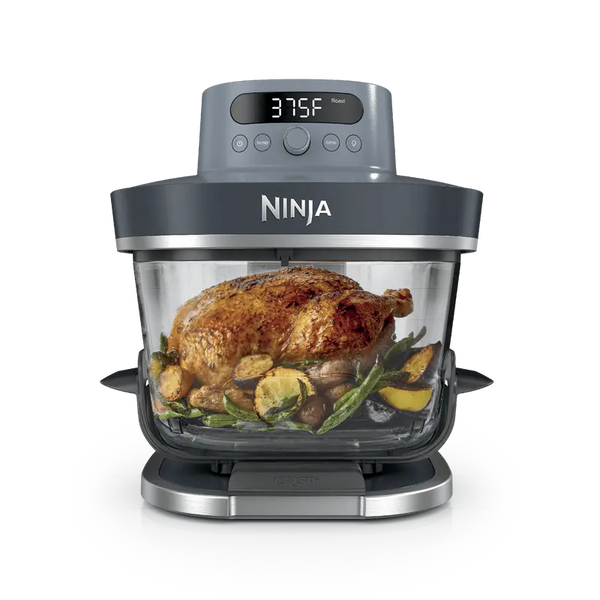 Glass air fryer in Cyberspace