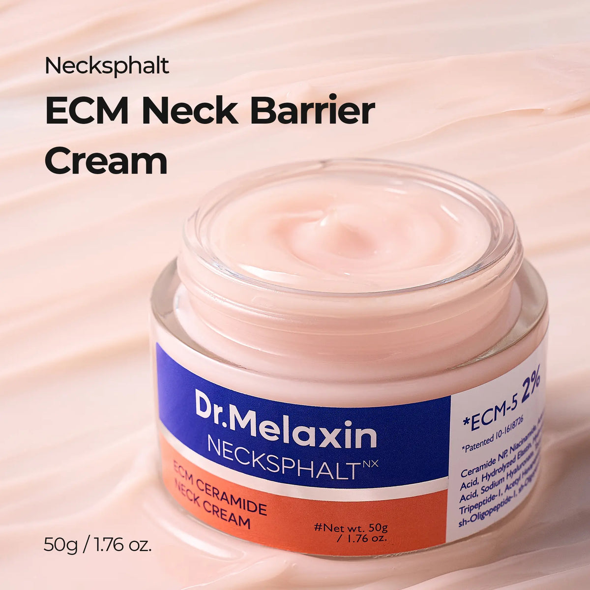 Necksphalt ECM Neck Barrier Cream packaging