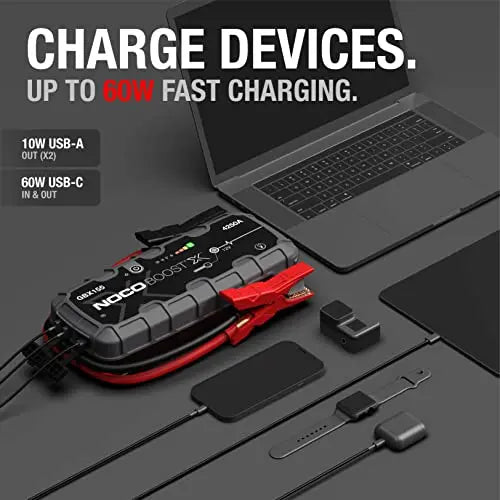 USB power output for compatible devices