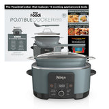 Ninja PossibleCooker Pro 8.5-quart packaging and cooking features