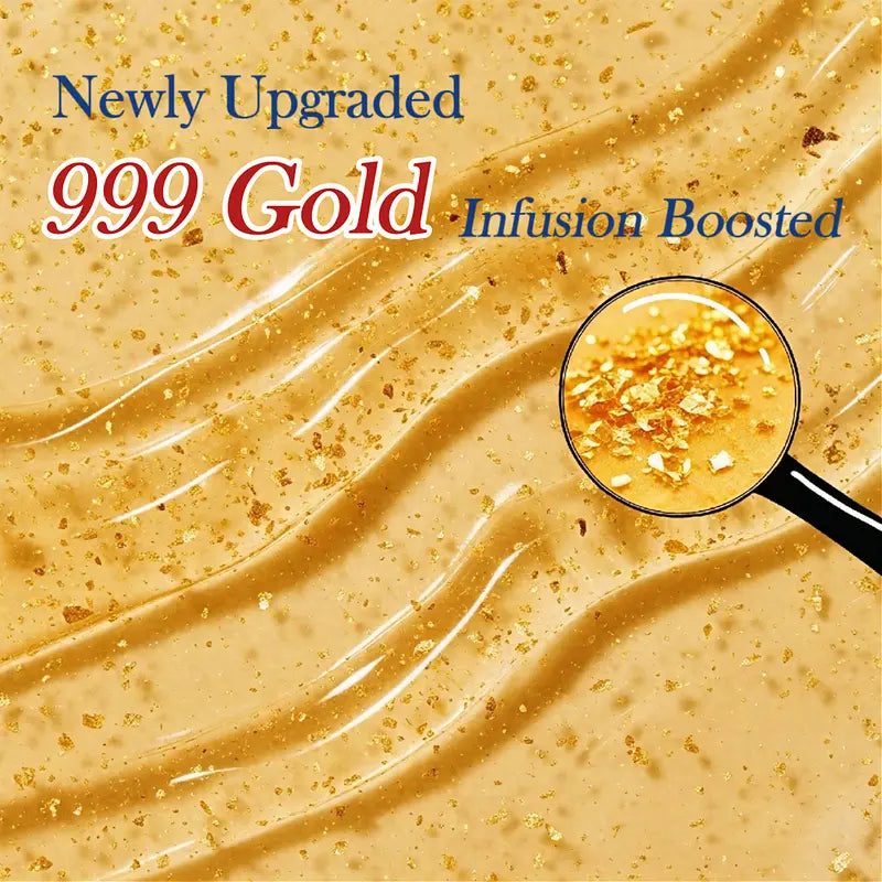 Gold-infused sculpting gel texture