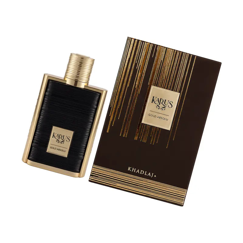 Khadlaj Karus Gold Absolu bottle and box