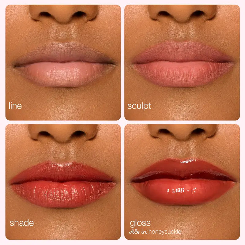 Tarte Lip Sculptor & Liner 3-in-1 Lip Combo | Lip Liner, Lipstick & Lip Gloss