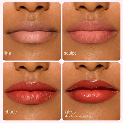 Tarte Lip Sculptor & Liner 3-in-1 Lip Combo | Lip Liner, Lipstick & Lip Gloss