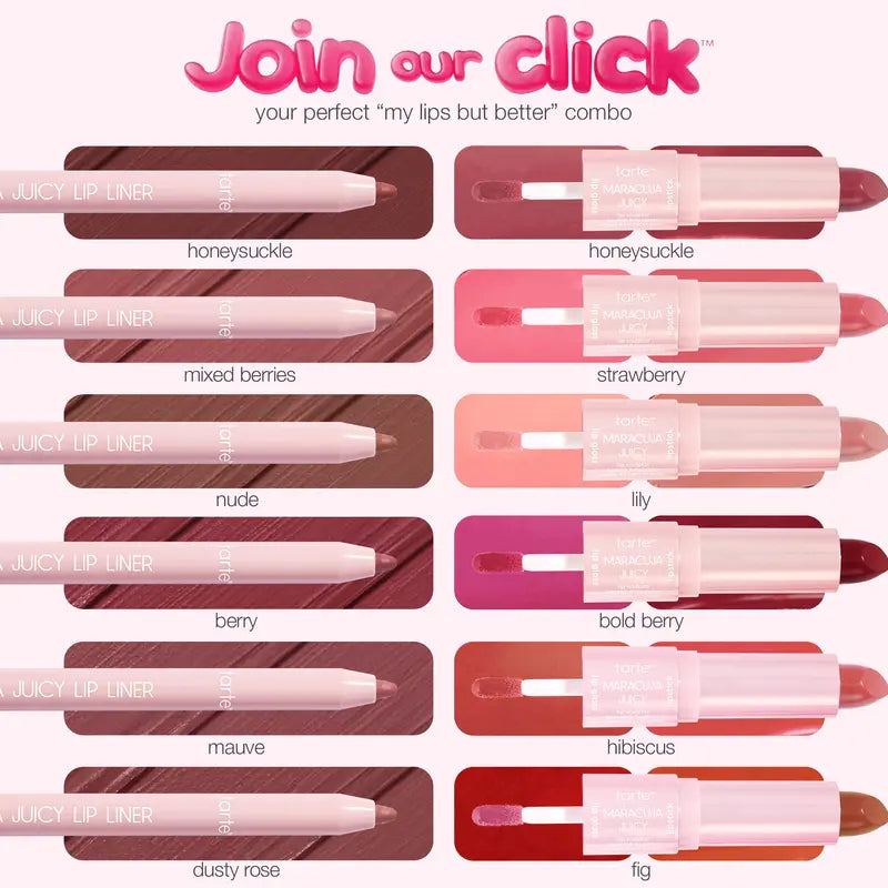 Tarte Lip Sculptor & Liner 3-in-1 Lip Combo | Lip Liner, Lipstick & Lip Gloss